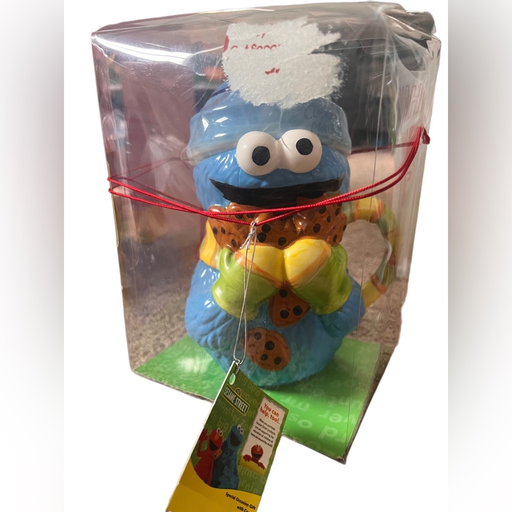 Sesame Street Cookie Monster Blue Toy